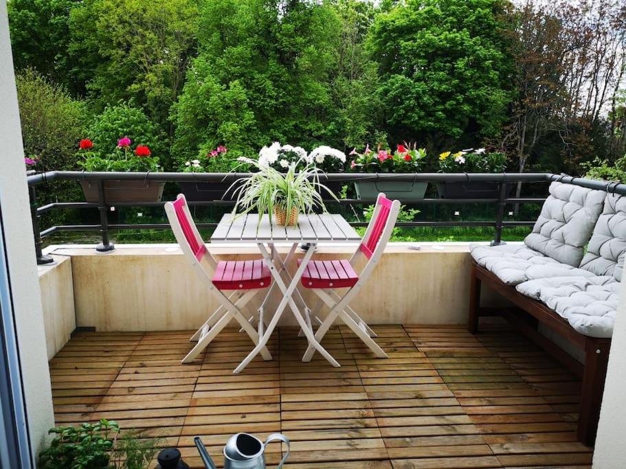 Appartement Centre Avec Balcon Parking Prive 奥尔良 外观 照片